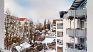 Ausblick Balkon