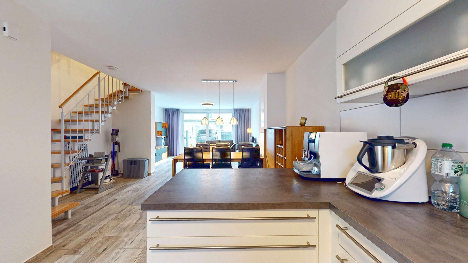 Blick aus der Küche