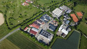 Luftansicht Gewerbegebiet