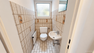 WC in Einliegerwohnung