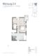 W2.4: 2-Zimmer-Neubau-Wohnung mit Balkon im 2. OG - Grundriss W2.4