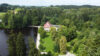 Historisches Hotel-Juwel mit Anbauplanung am Waldsee in Lindenberg - Luftbild