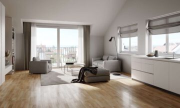 VERKAUFT: Neubau in Seenähe: 2-Zimmer-Wohnung im Dachgeschoss mit Süd-Ost Ausrichtung, 88709 Meersburg, Dachgeschosswohnung